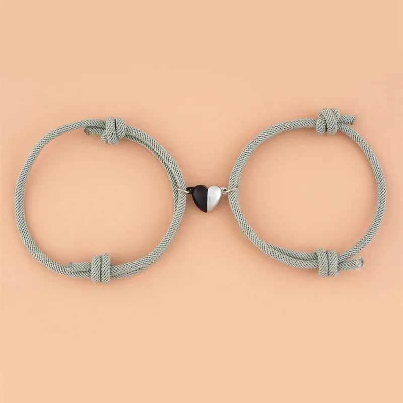 Magnetic Love Bracelets for Couples