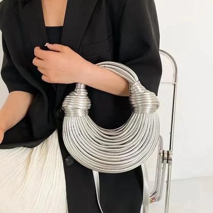 Gold Luxury Rope Clutch